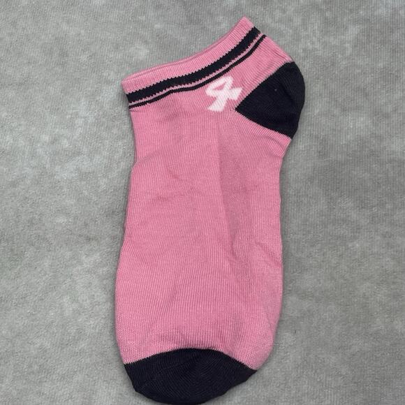 NWOT 12 Pairs Women's Ankle Socks Pink Breast Cancer Awareness Various Patterns - Picture 3 of 7